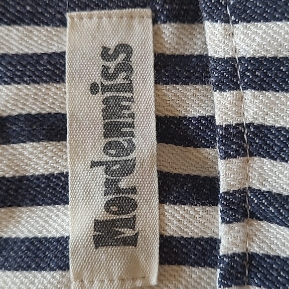 Mordenmiss overalls, blue and white stripes, size M - Picture 3 of 3